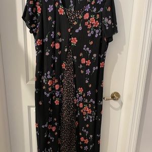 Floral print dress